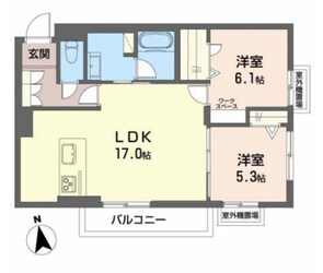 ヴィアルＣＩＴＹ長泉の物件間取画像